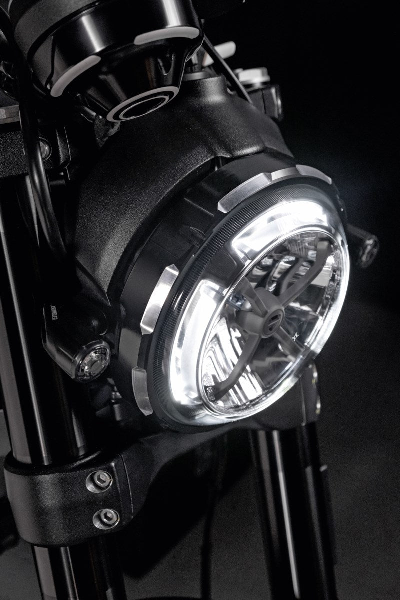 Scrambler 1100 & ICON Machined Headlight Rim
