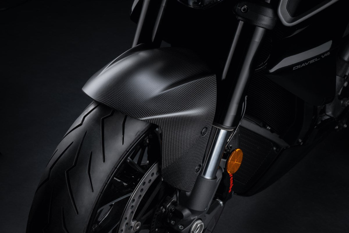 Diavel V4 Carbon Front Mudguard