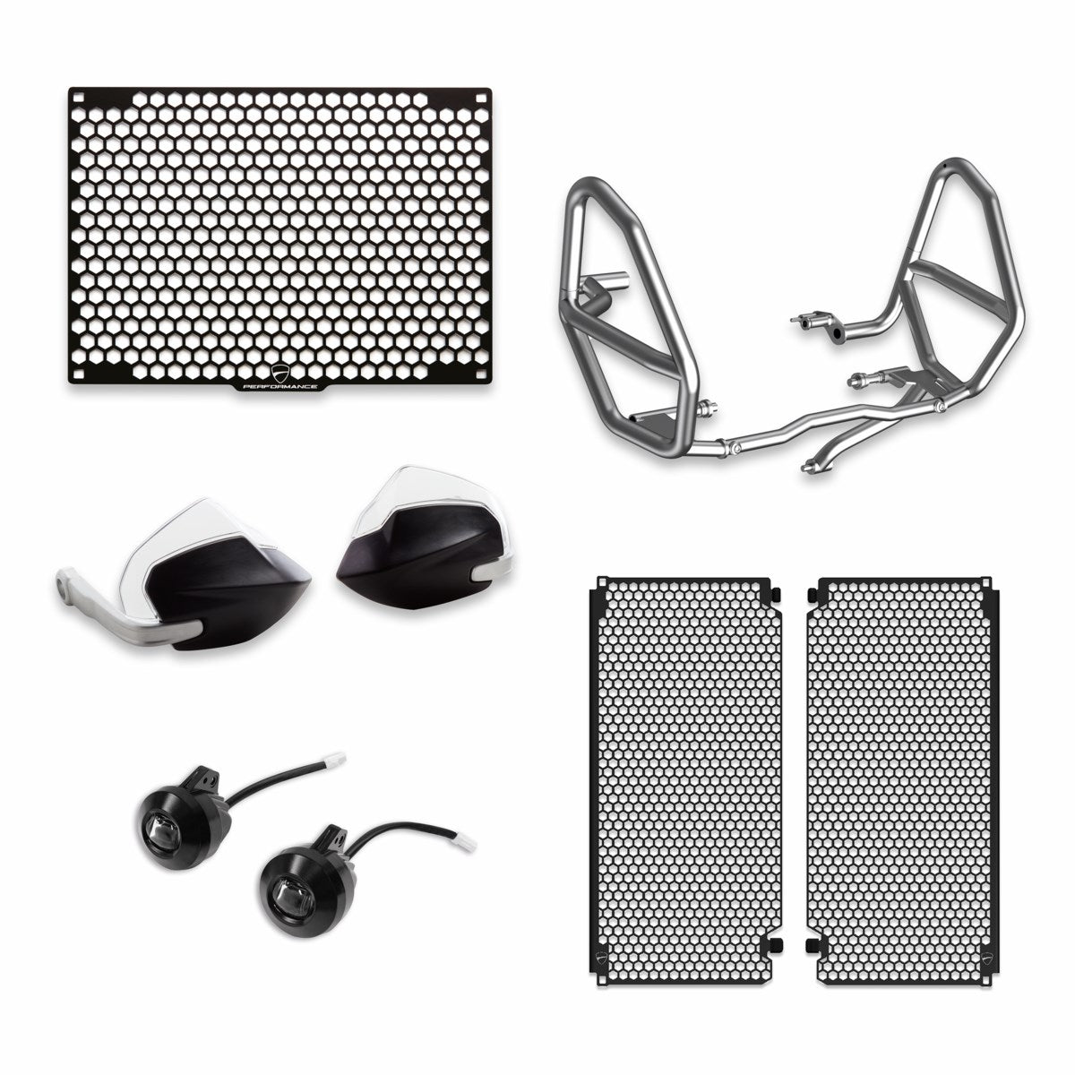 Multistrada V4 Enduro Silver Accessory Pack