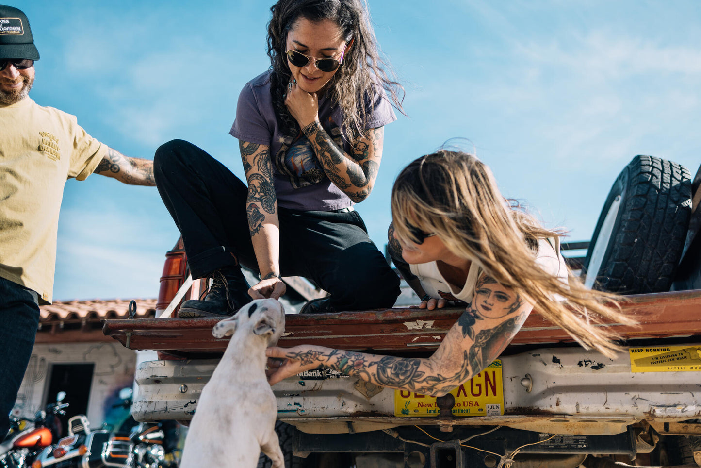 Dickies x H-D® Flaming Eagle Boxy Crop Tee