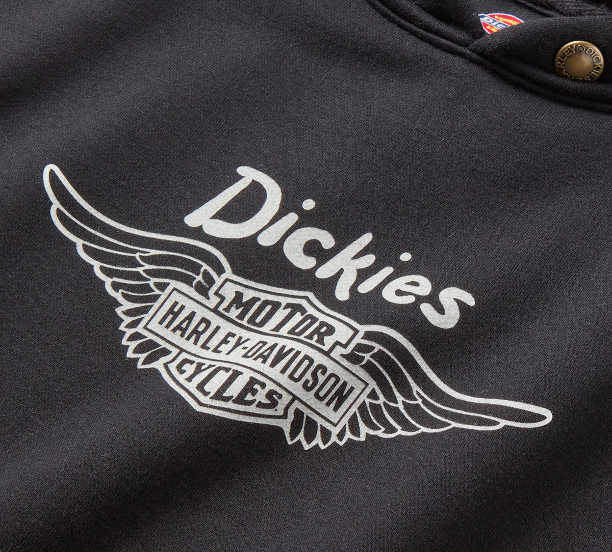 x Dickies Winged Horseshoe Oversized Pullover Hoodie