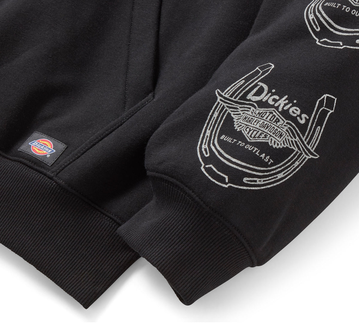 x Dickies Winged Horseshoe Oversized Pullover Hoodie