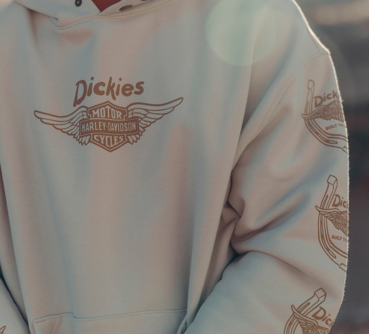 x Dickies Winged Horseshoe Oversized Pullover Hoodie