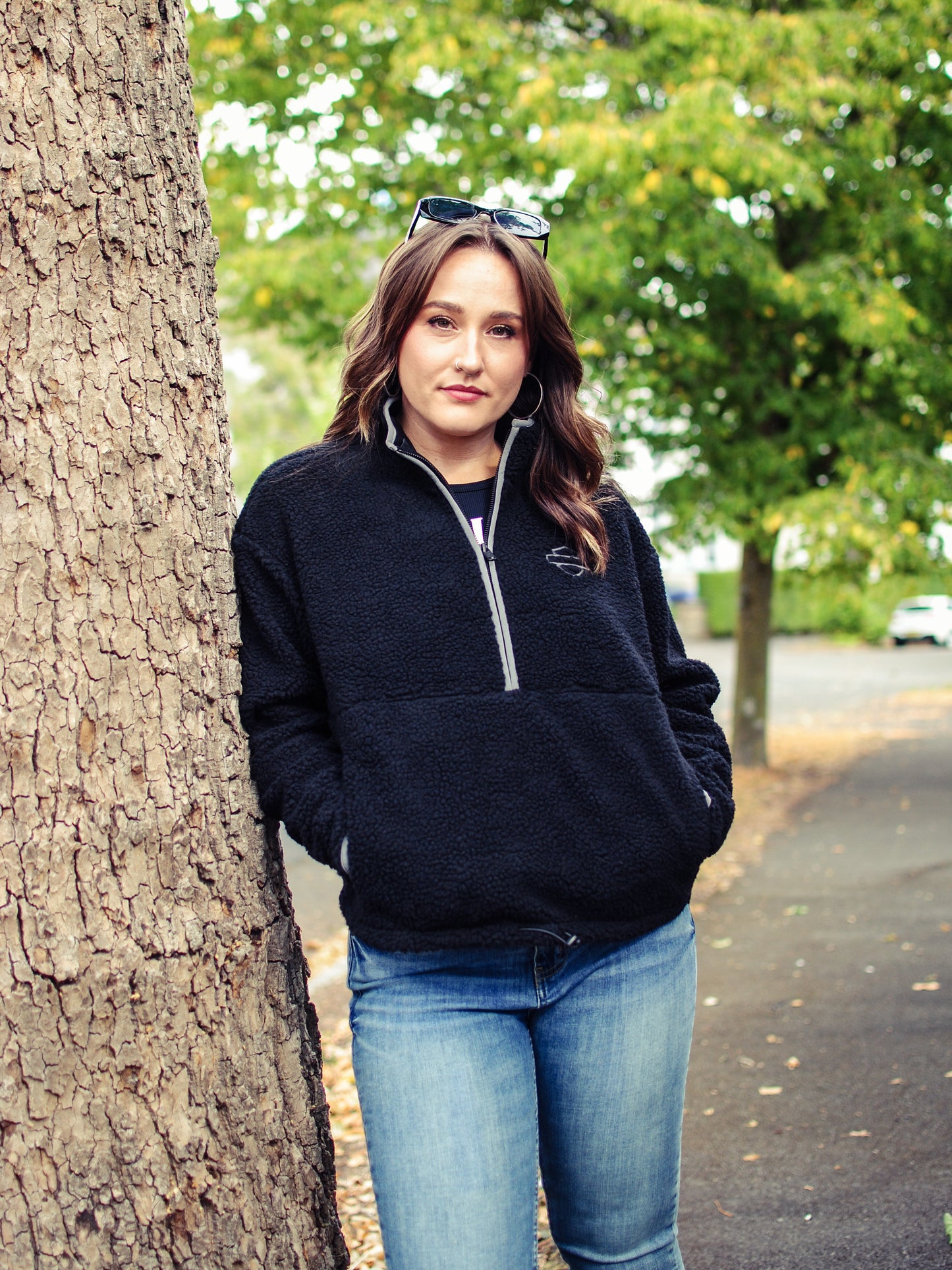 Women's Harley-Davidson Sherpa 1/4 Zip