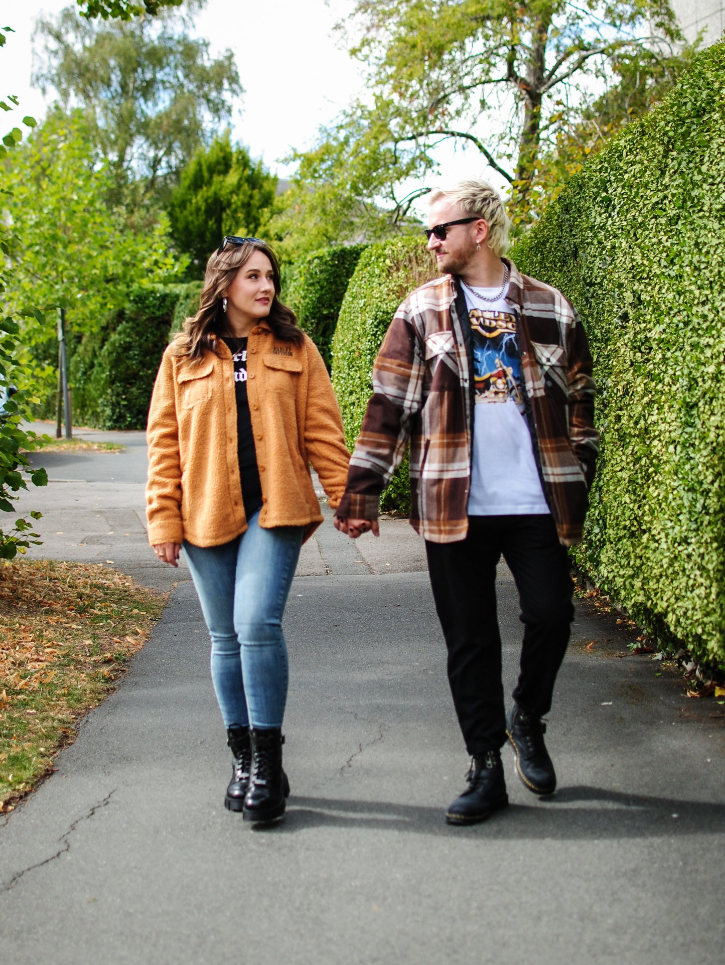 Women's Harley-Davidson Sherpa Shirt Jacket - Cashew