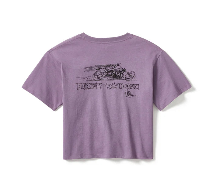 Women's Fast Willie Boxy Tee - Jam