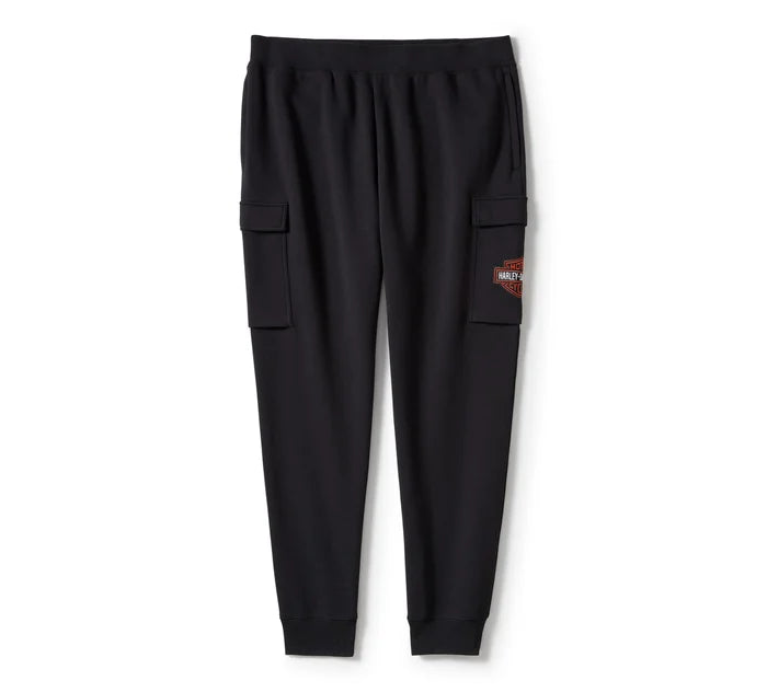 Essential Fleece Cargo Pant - Harley Black