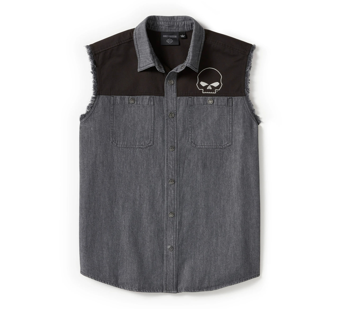 Willie G Skull Blowout Vest