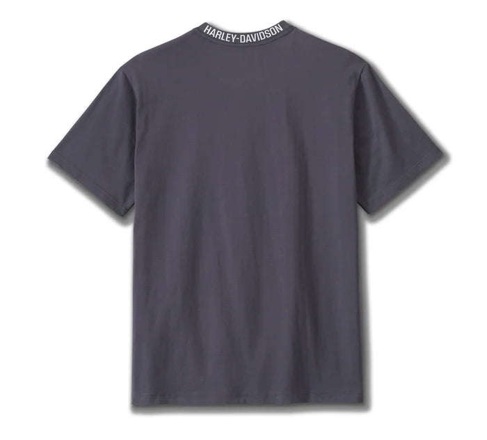 Men's #1 Racing Short Sleeve Tee - Ombre Blue