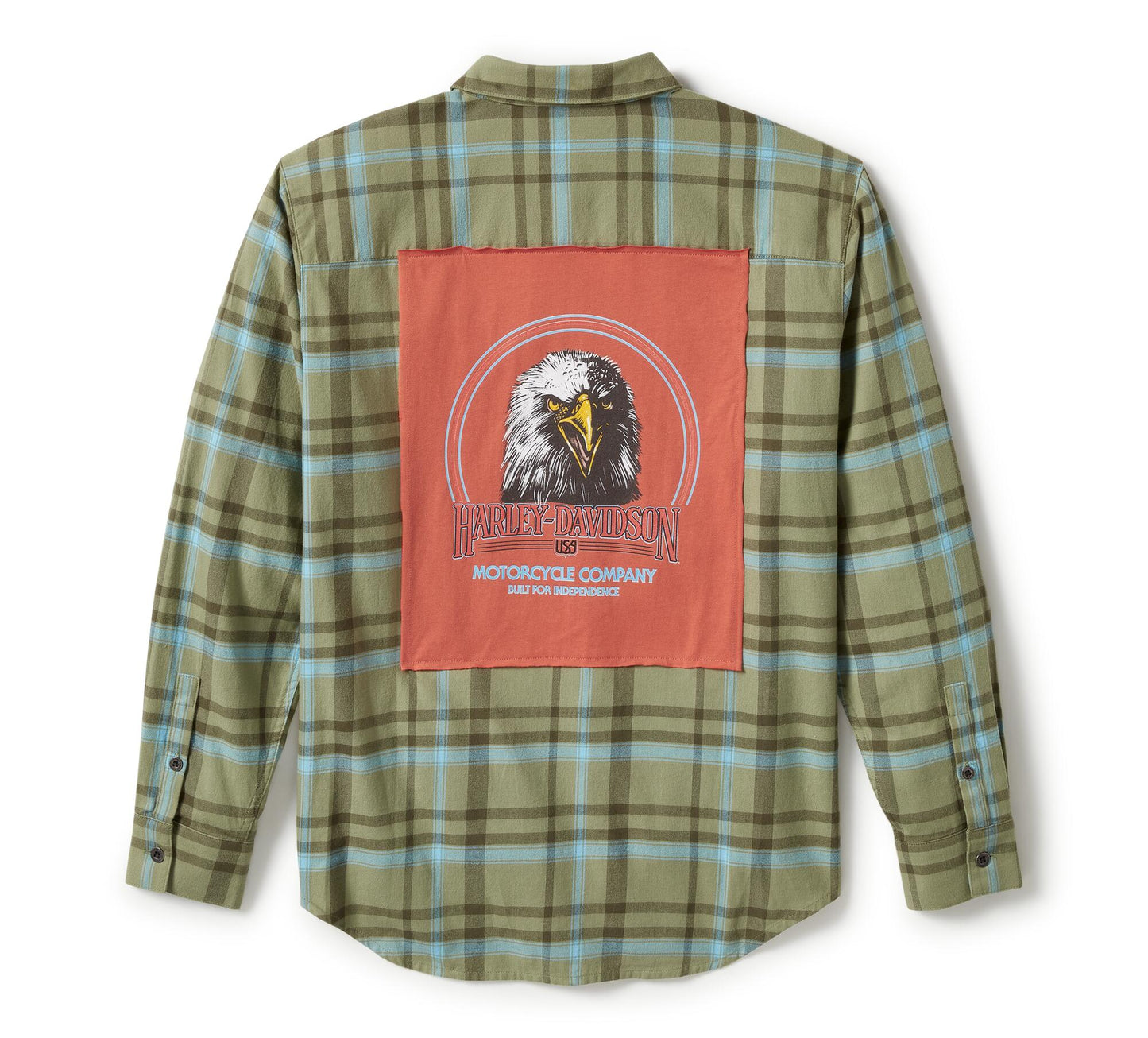 Women's Patch Woven Long Sleeve Shirt