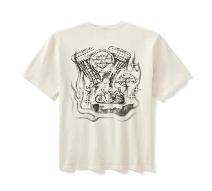 Dickies x H-D® Heavyweight V-Twin Engine Tee