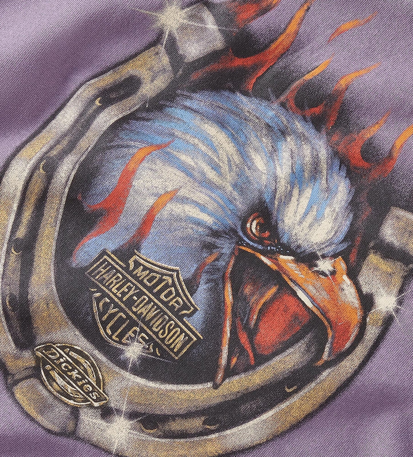 Dickies x H-D® Flaming Eagle Boxy Crop Tee