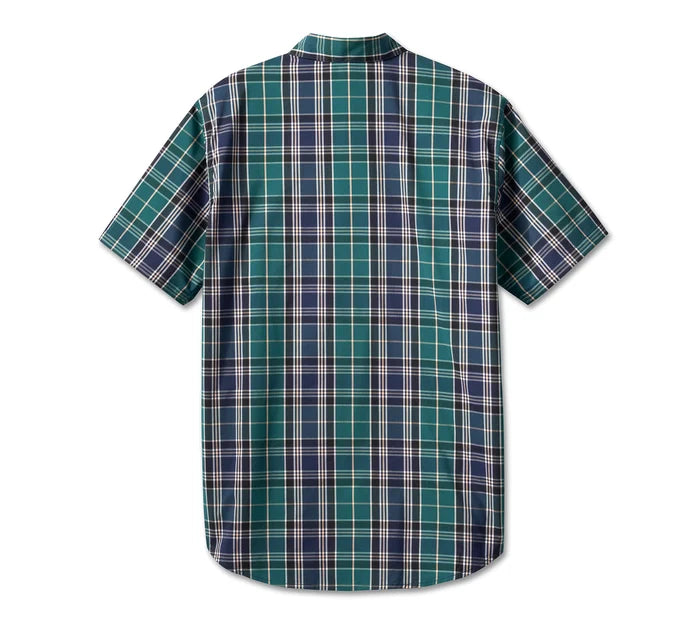 Men's Forever Harley Shirt - Green Plaid