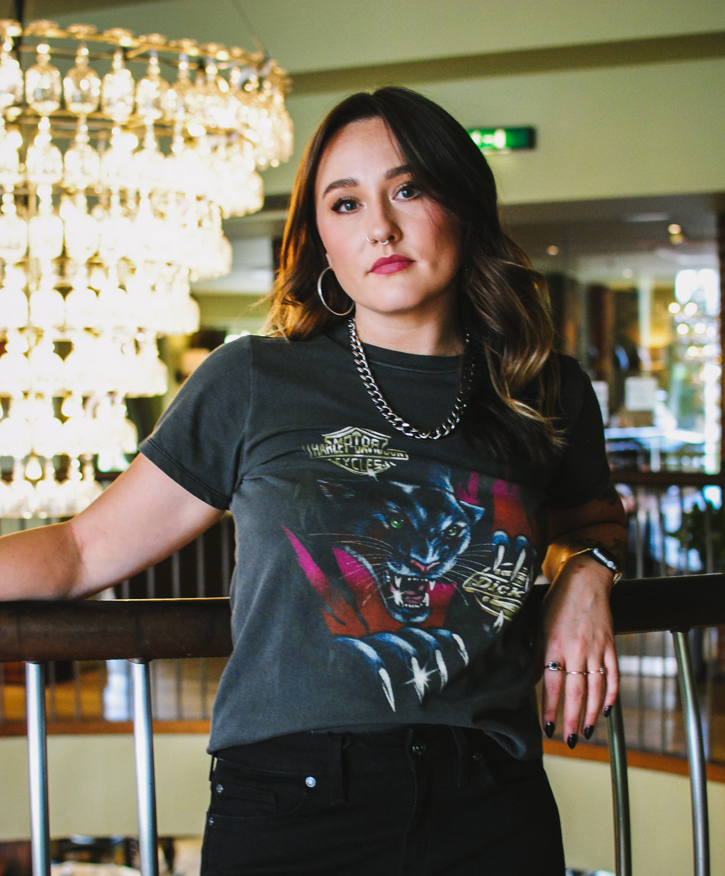 Dickies x H-D Panther City Women's Graphic Tee