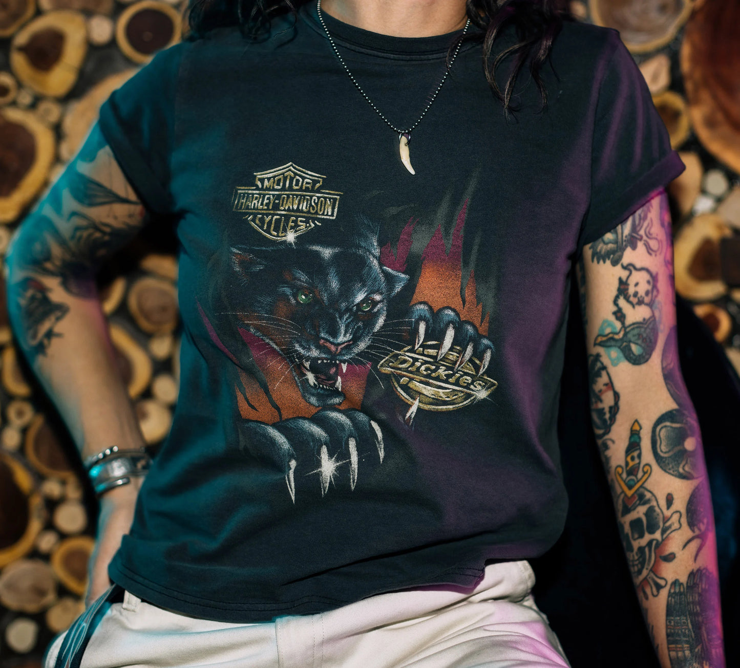 Dickies x H-D Panther City Women's Graphic Tee