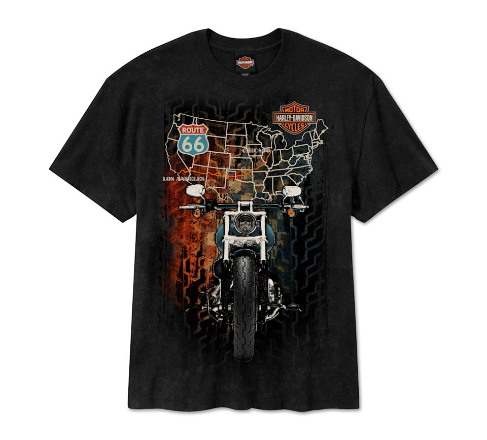 Men's Route 66 Anniversary Short Sleeve Tee