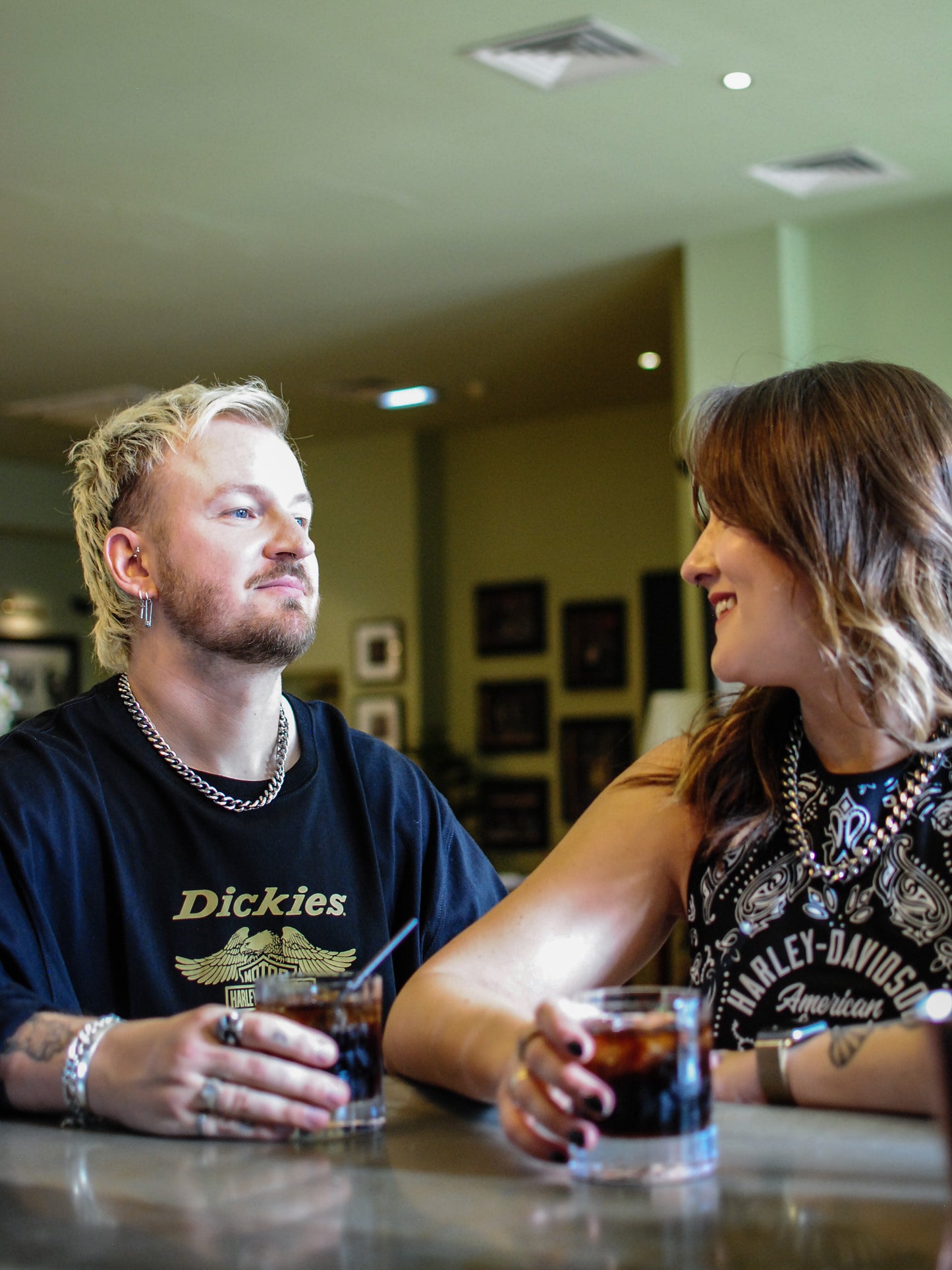 Dickies x H-D® Heavyweight LS Eagle Tee