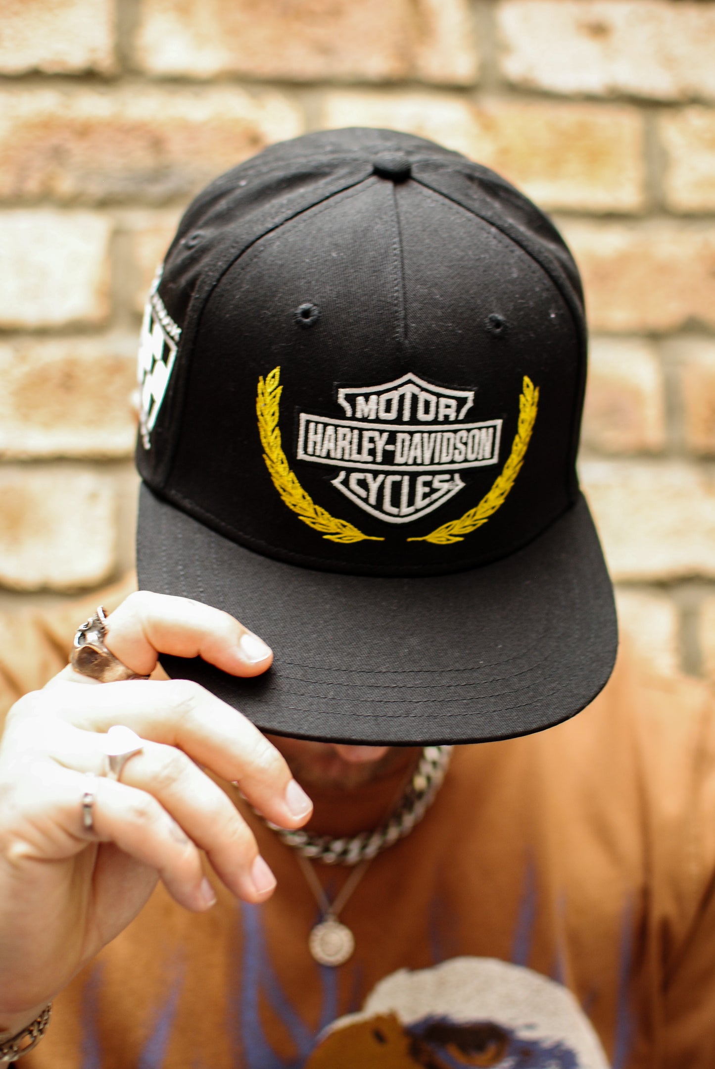 Start Your Engines Baseball Cap - Harley Black