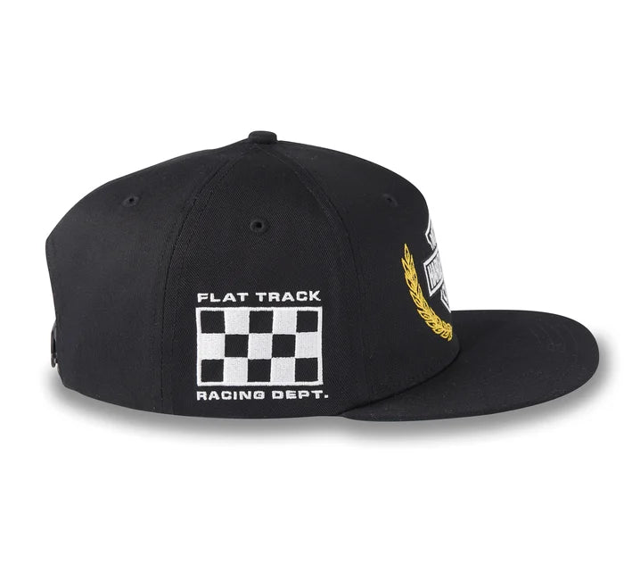 Start Your Engines Baseball Cap - Harley Black