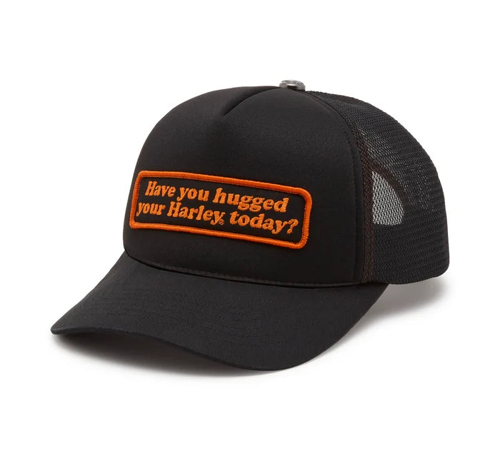 Women's Hug a Harley Trucker Cap - Harley Black