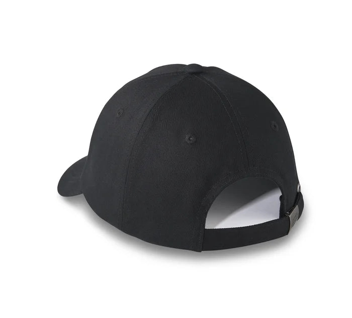 Women's Rose Racer Adjustable Baseball Cap - Harley Black