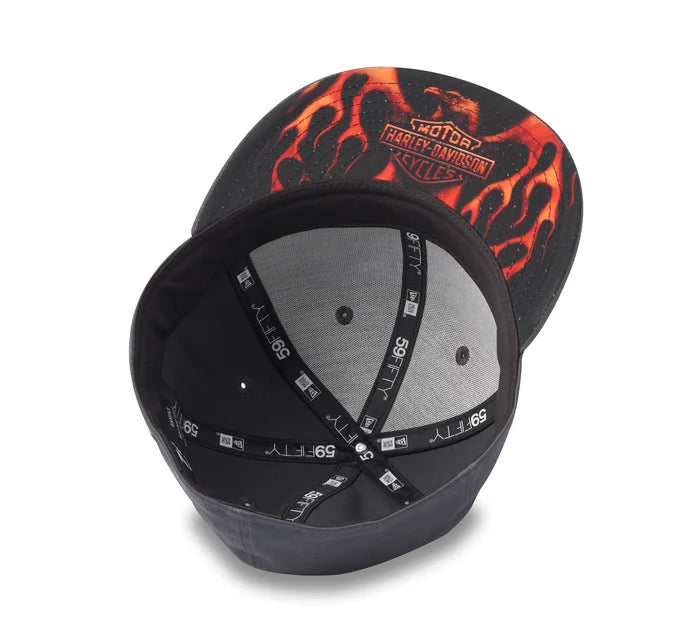 59FIFTY Bar & Shield Fitted Cap - Blackened Pearl