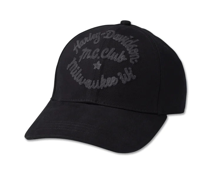 Club Crew Baseball Cap - Black Beauty