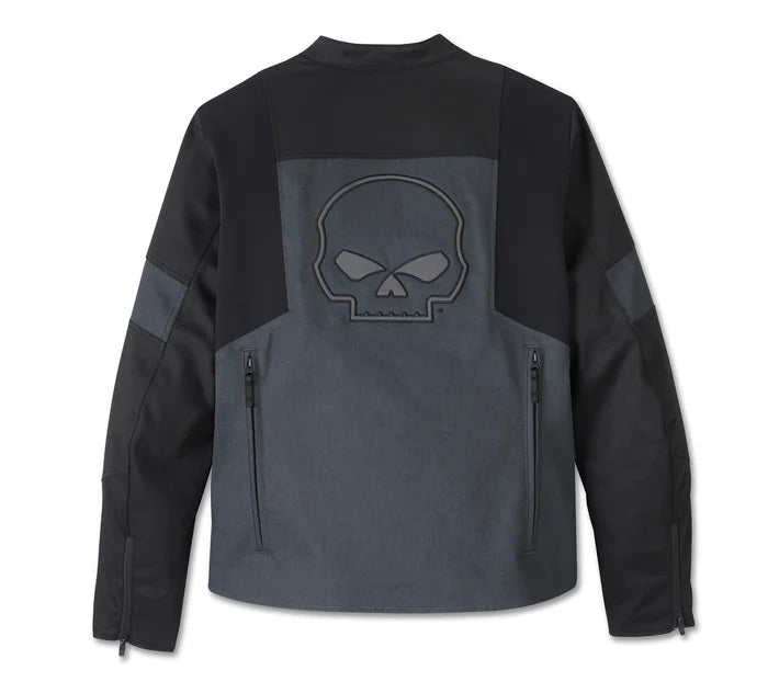 Men's Willie G Skull Graphic Triple Vent System 2.0 Textile Riding Jacket