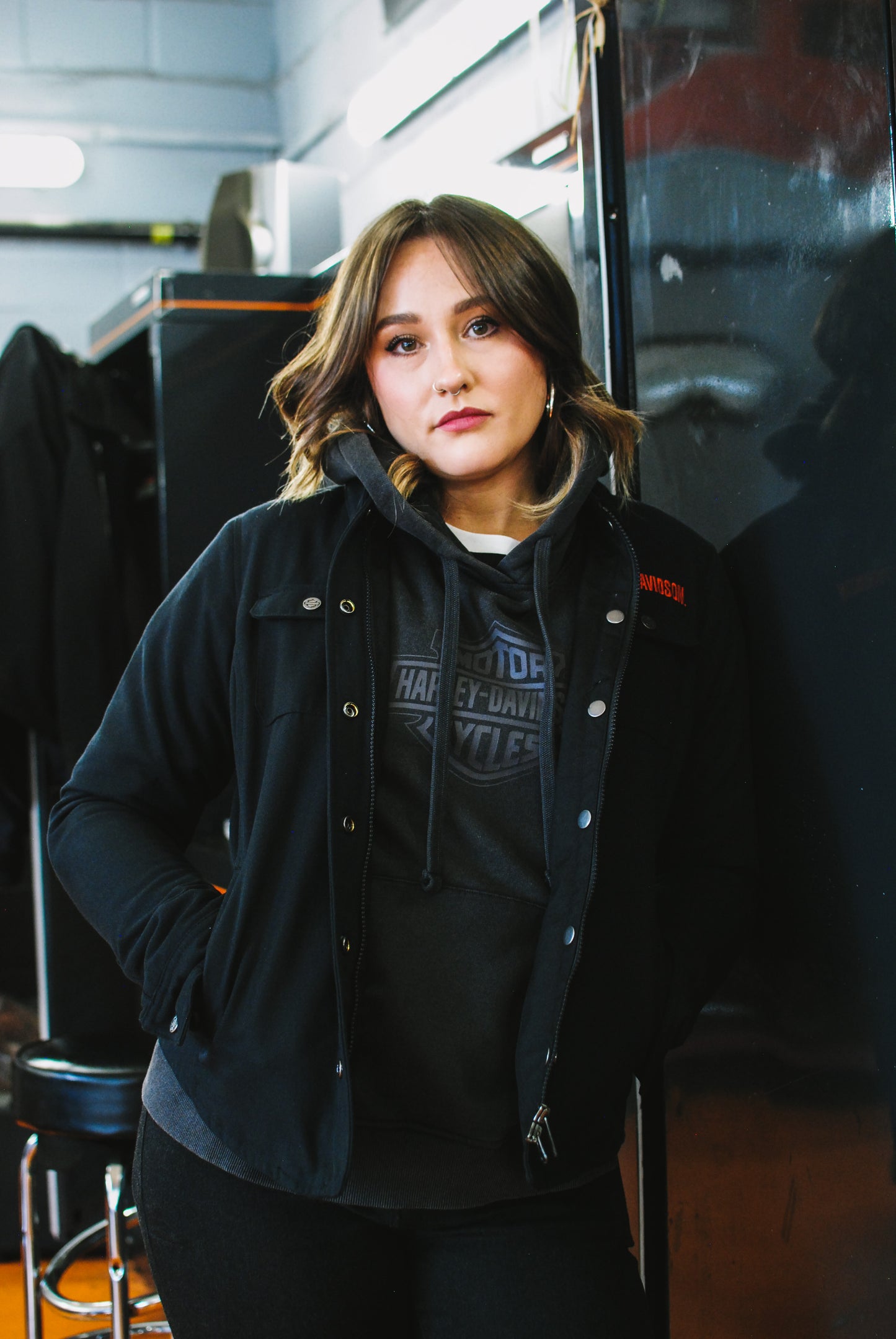 Women's Operative Riding Shirt Jacket