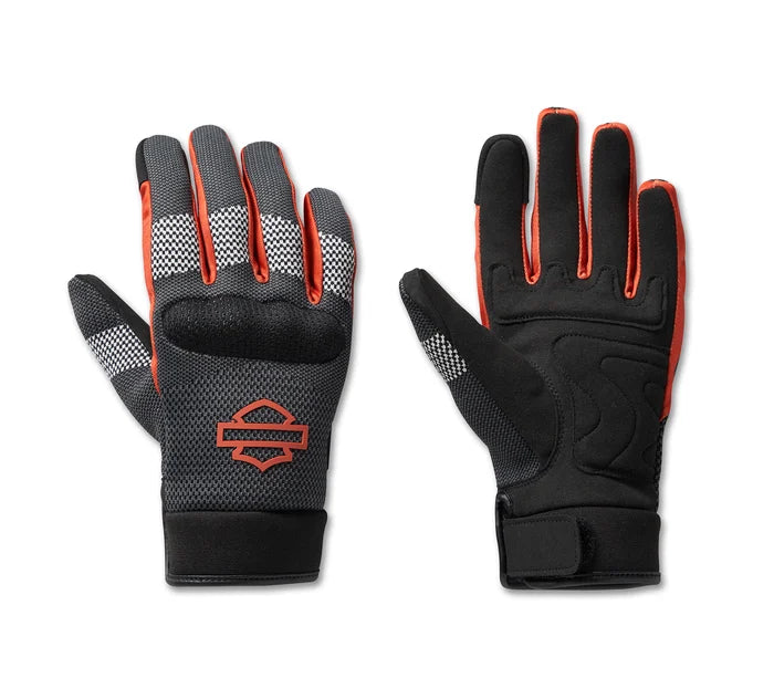 Women's Dyna Knit Mesh Gloves - Black & Grey