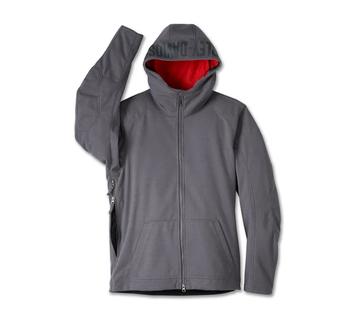 Men's Deflector 2.0 Hooded Riding Fleece - Quiet Shade