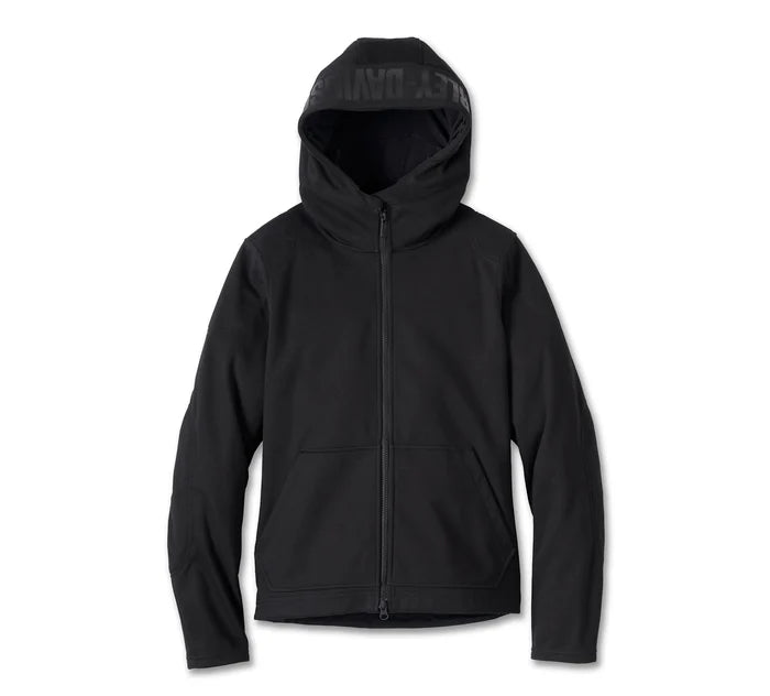 Women's Deflector 2.0 Hooded Riding Fleece - Black Beauty