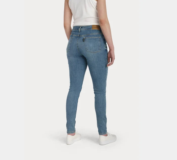 Women's Harley Davidson High Rise Skinny Jeans - Medium Indigo