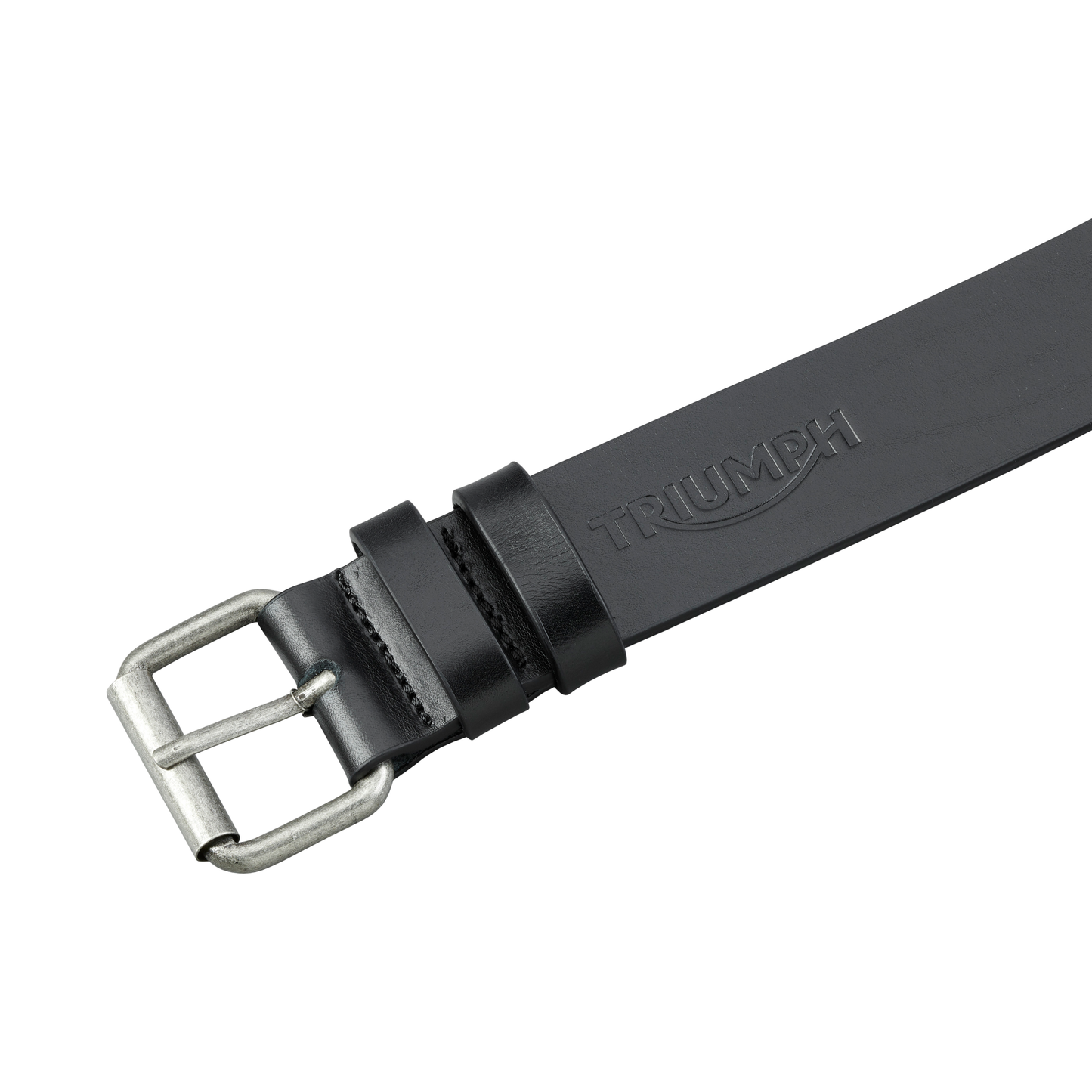 Black Square Buckle Belt