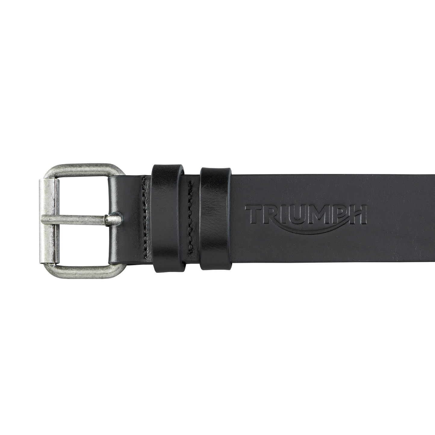 Black Square Buckle Belt