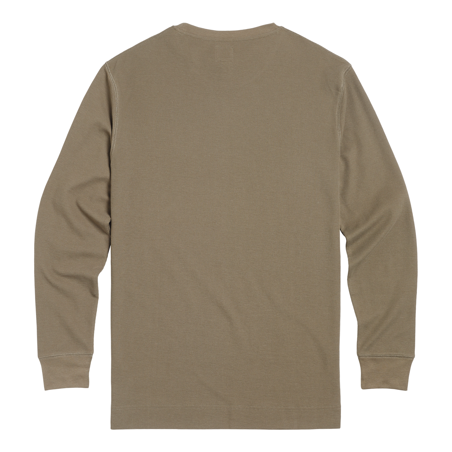 Bettmann Long Sleeve Waffle Khaki T-Shirt