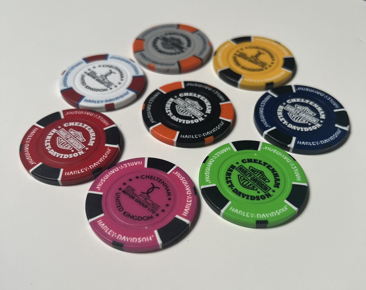 CHELTENHAM H-D COLLECTORS POKERCHIP