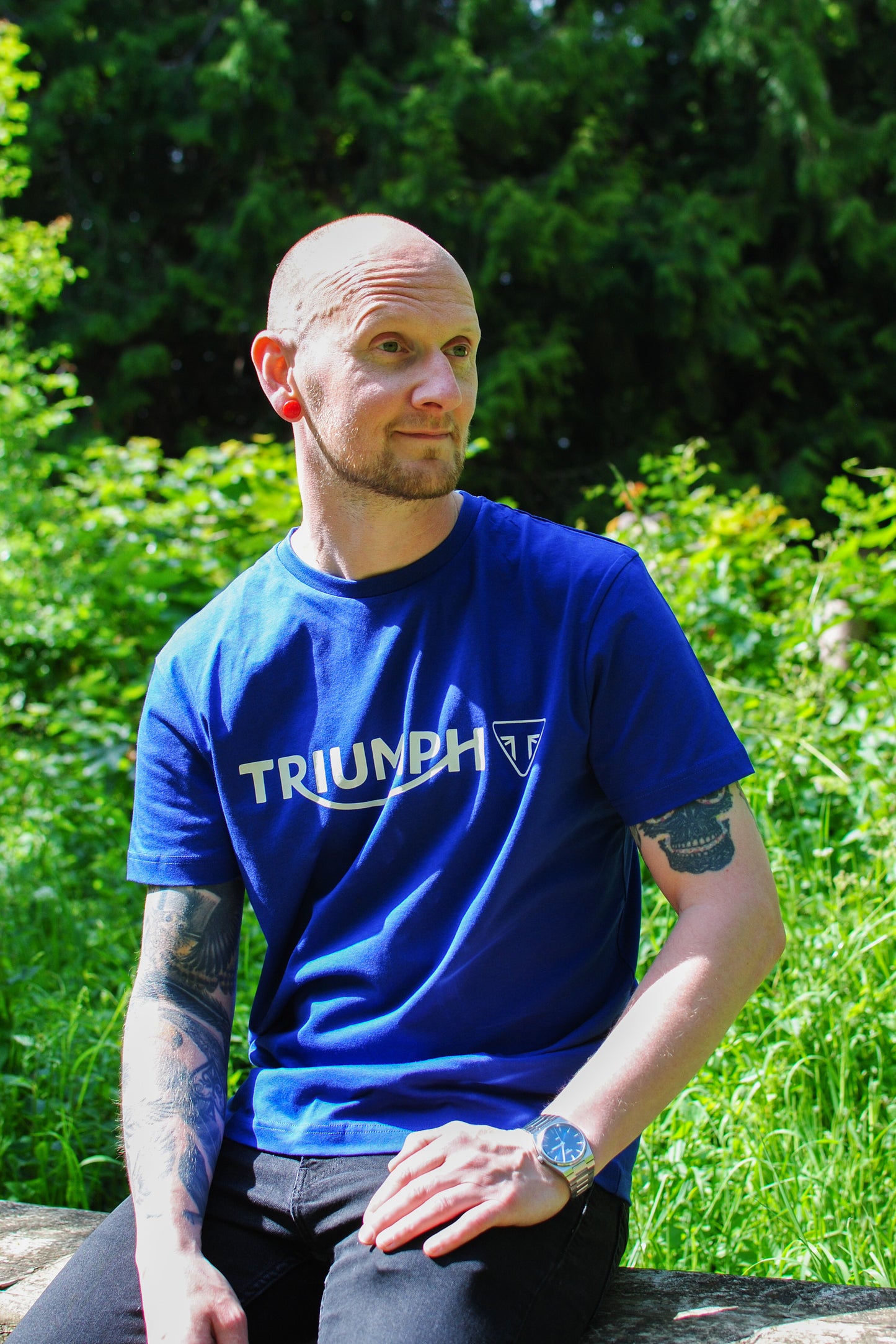 Cartmel Blue T-shirt