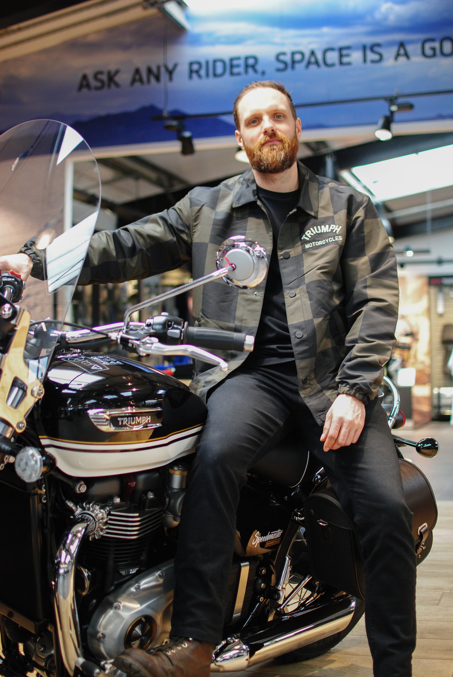 Carter Coach Blk/Iron Jacket