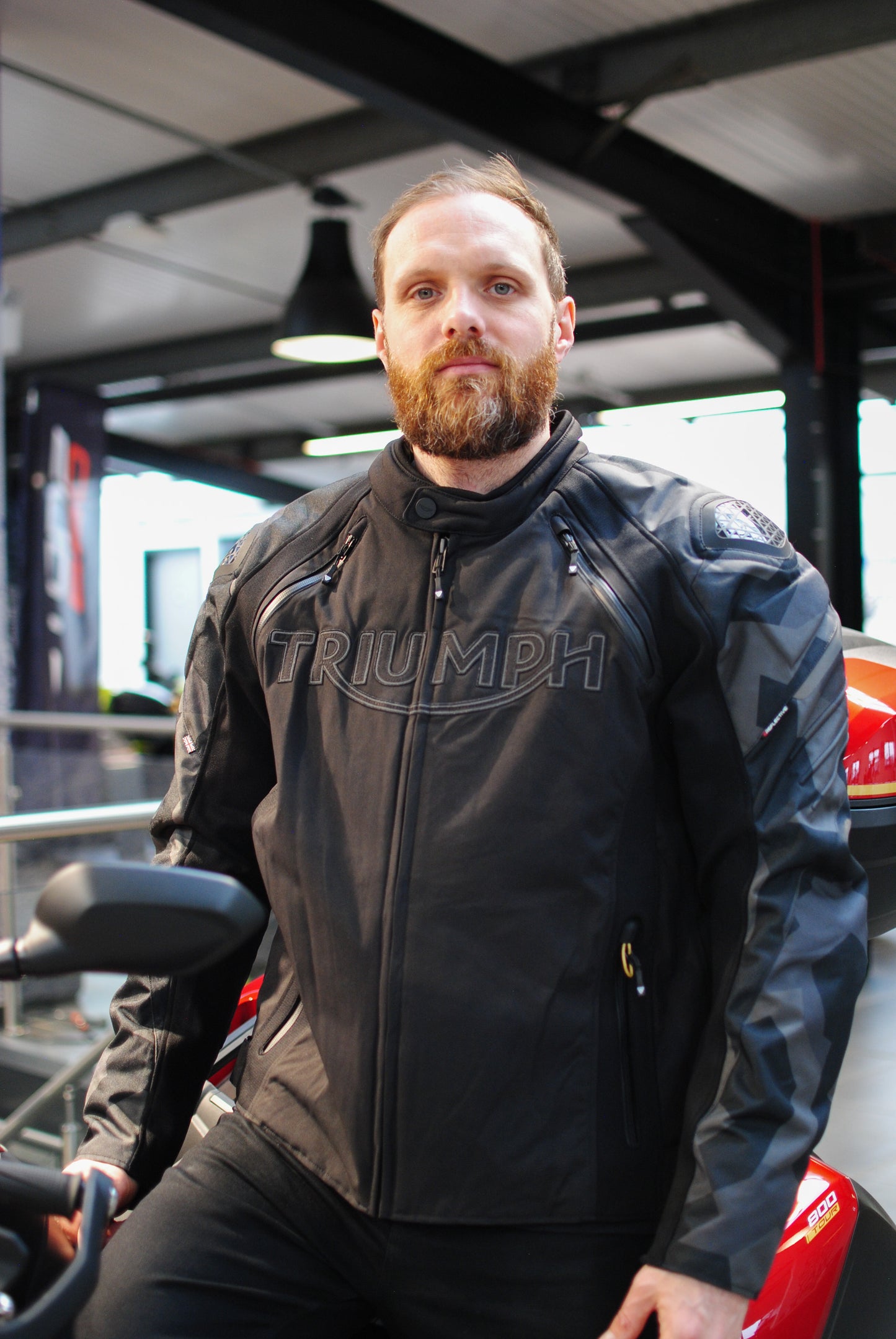 Triple Sport TriTech Camo Textile Jacket