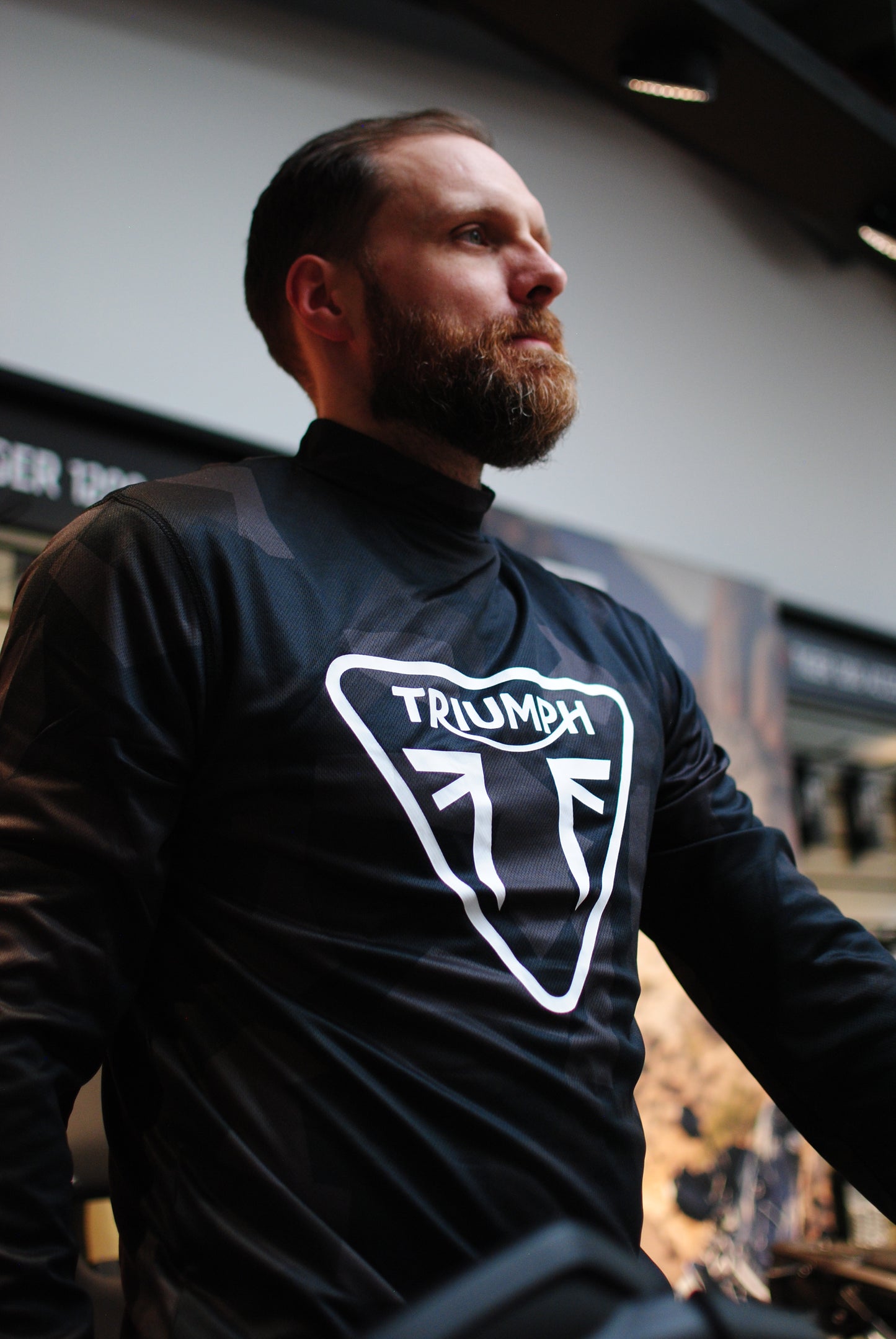 Rapid Dry Race Long Sleeve Camo T-shirt