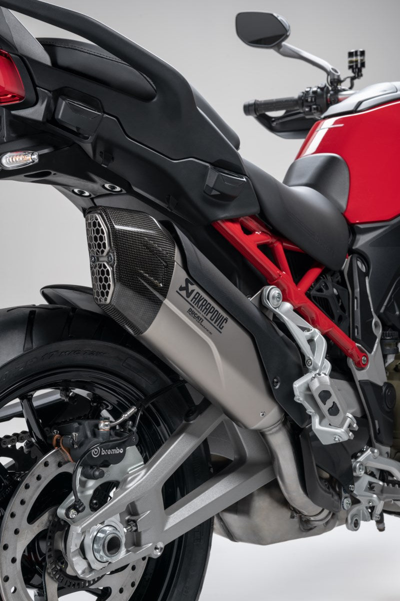 Multistrada V4 Akrapovic Silencer