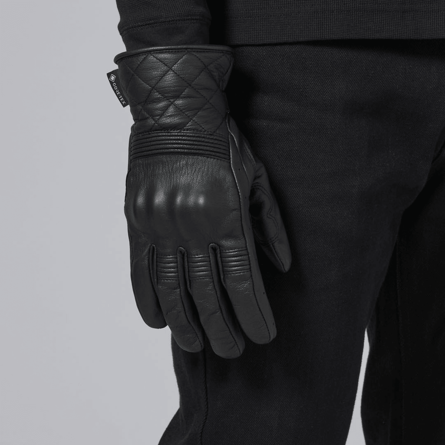 Suffolk GTX Black Leather Gloves
