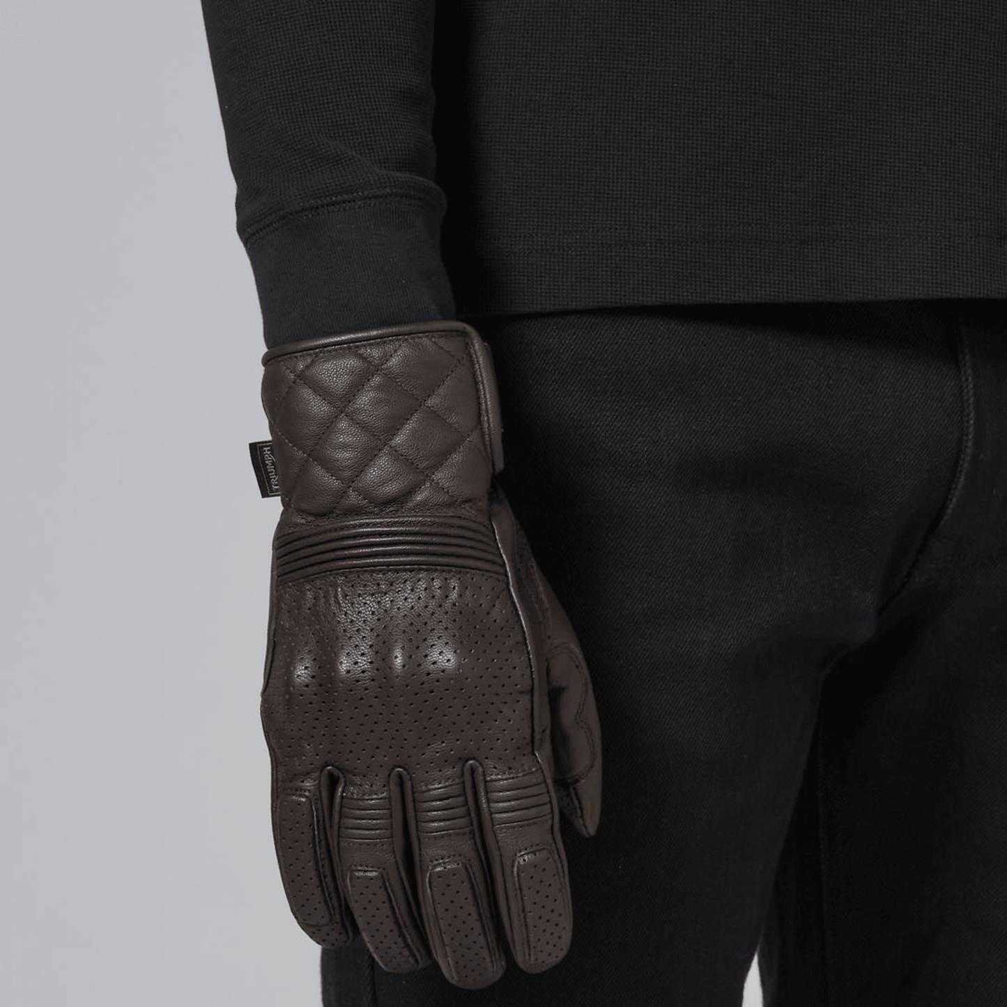 Dalton Brown Leather Gloves