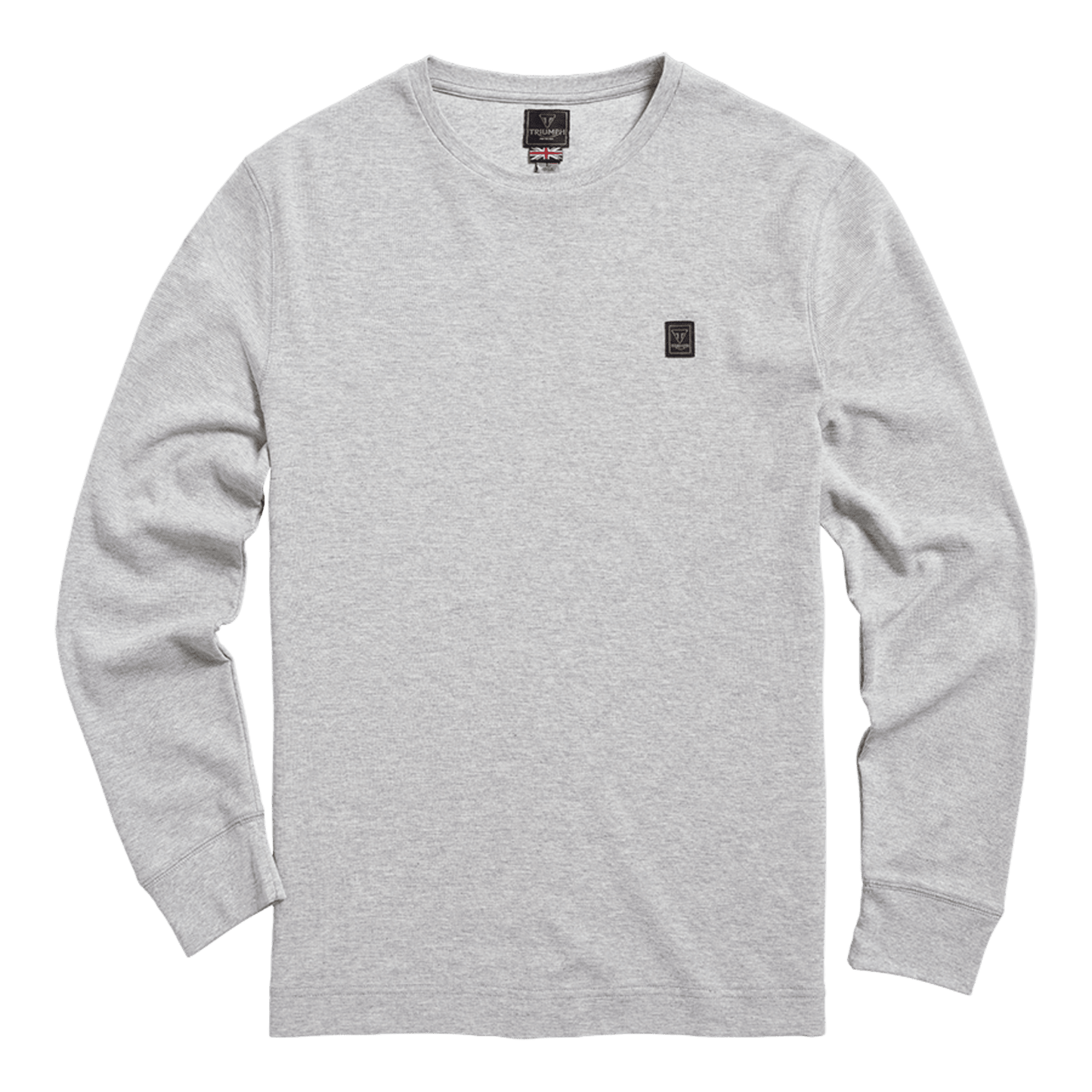 Dean Long Sleeve Waffle Grey T-Shirt