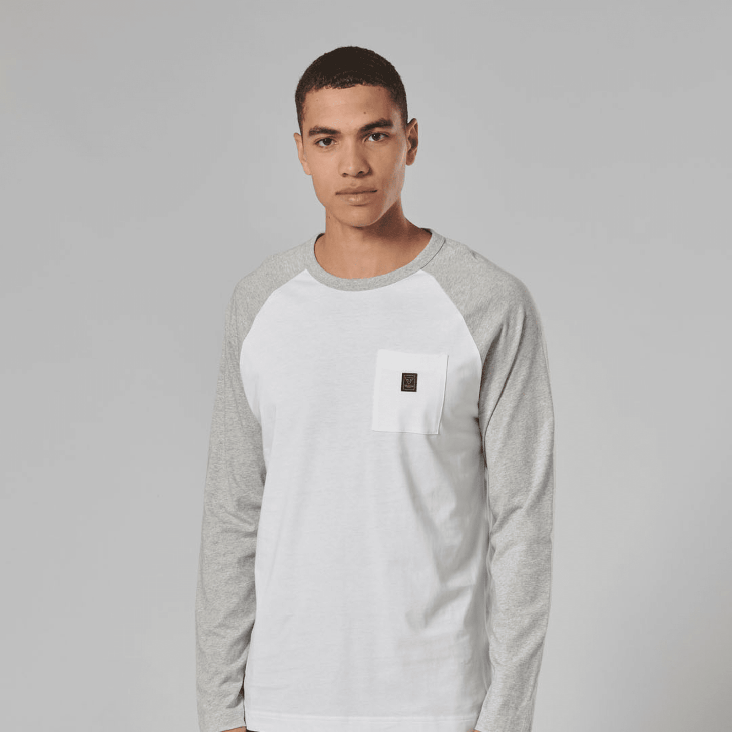 Blackwell Long Sleeve Grey Marl T-Shirt