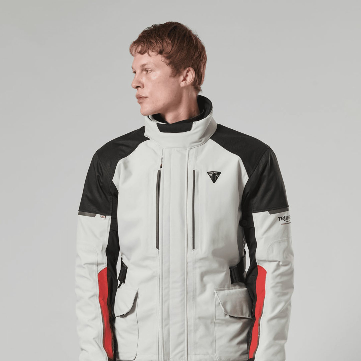 Tourer Lite White Textile Jacket