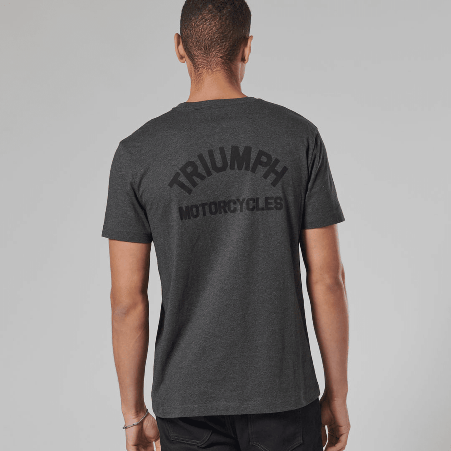 Ditchling Black Grey Marl T-shirt