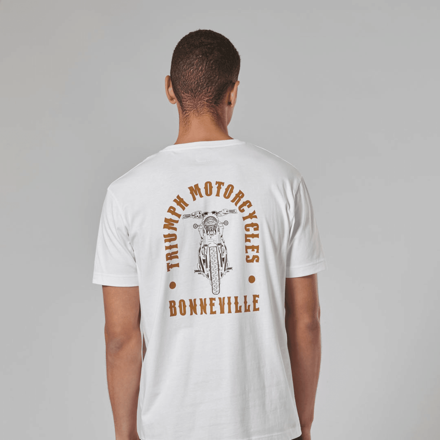 Bonneville T120 White T-Shirt