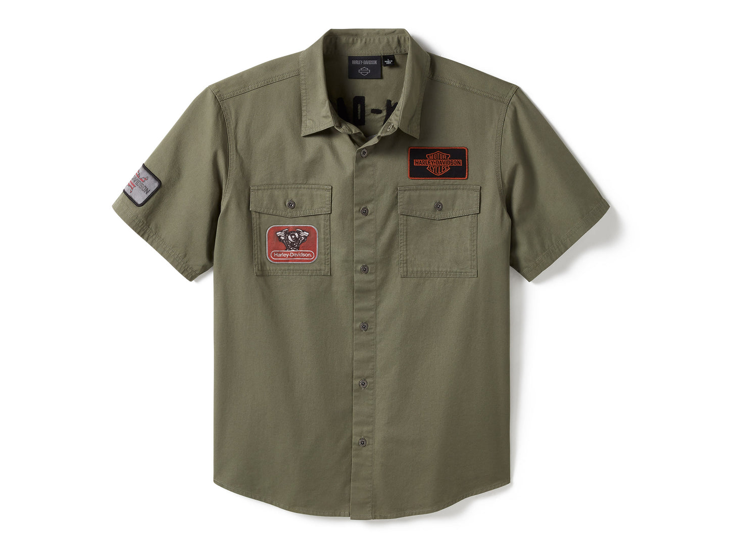 Men's V-Twin Equipped Solid Mechanics Shirt